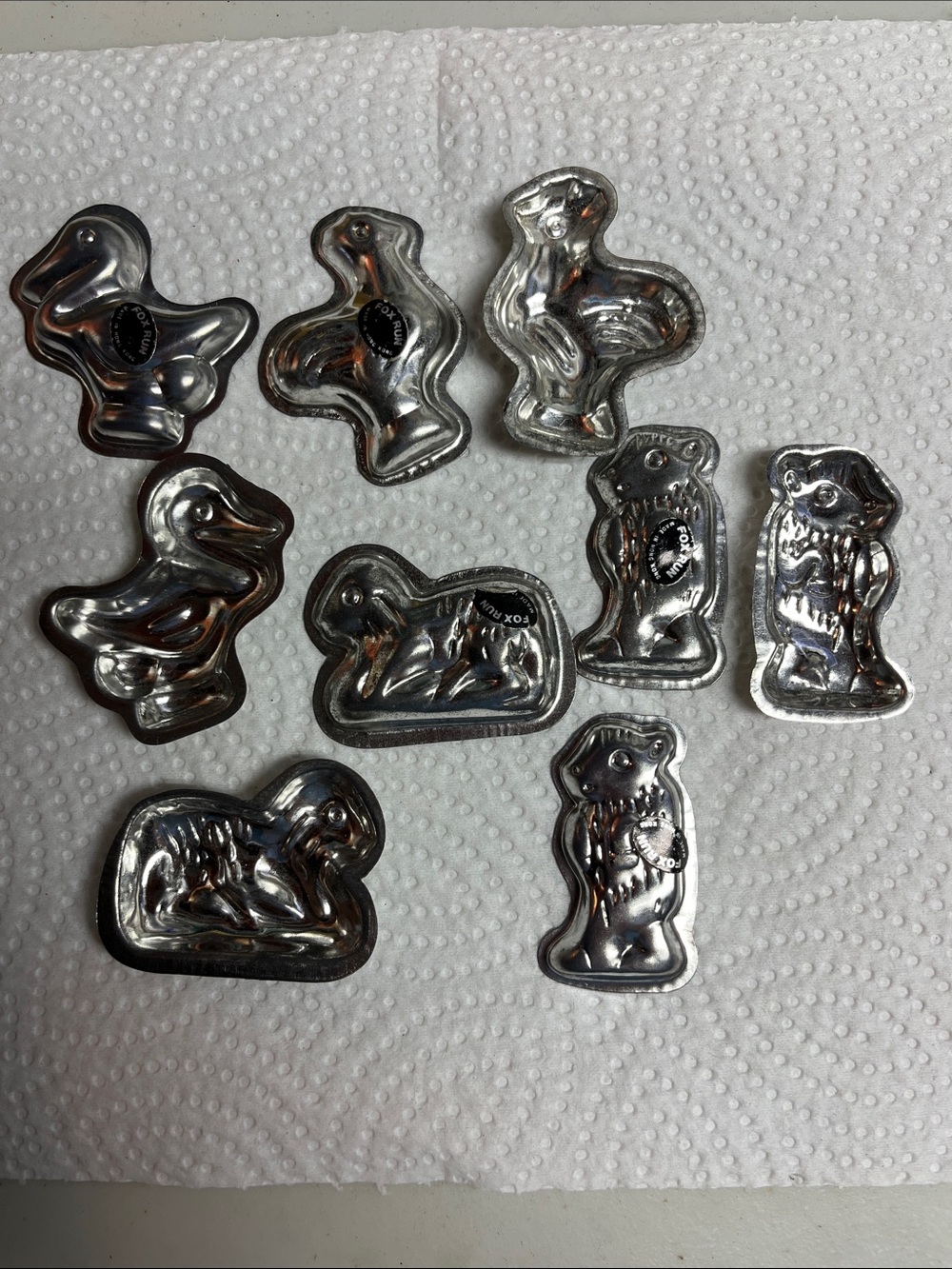 Vintage Fox Run Mini Animal Chocolate Molds – Set of 9 – Hong Kong